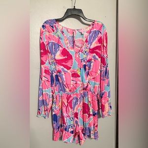 Lilly Pulitzer long sleeve romper